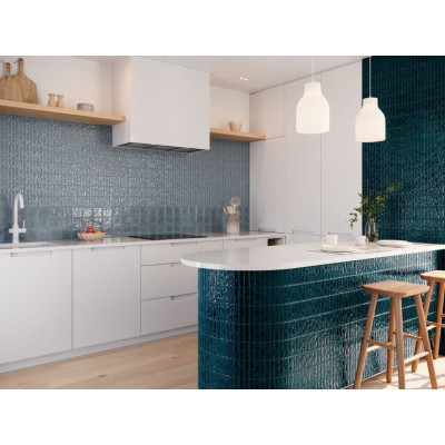 Плитка Ceramica Deseo Sticks blue mist 20x20 см Плитка Ceramica Deseo Sticks blue mist 20x20 см