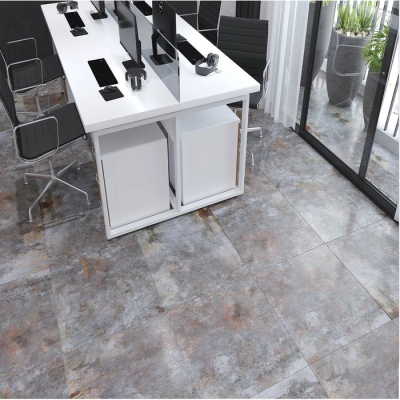 Керамограніт Golden Tile Metallica Сірий 782580 60x60 см Керамограніт Golden Tile Metallica Сірий 782580 60x60 см