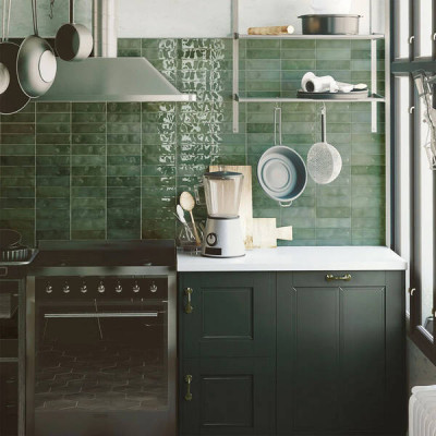 Керамограніт Bestile Nolita Verde 6,5x20 см