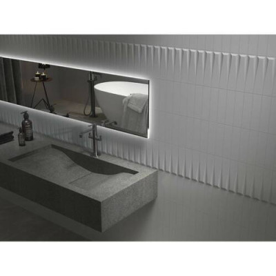 Плитка Ape Ceramica Three-D Flat Snow 5x20 см Плитка Ape Ceramica Three-D Flat Snow 5x20 см