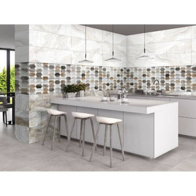 Плитка Ceramica Deseo Arabesque Grey Dark 30х90 см Плитка Ceramica Deseo Arabesque Grey Dark 30х90 см