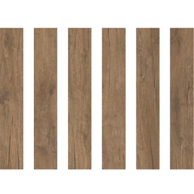 Керамогранит Cersanit Honeywood Brown Matt Rect** 19,8x119,8 см