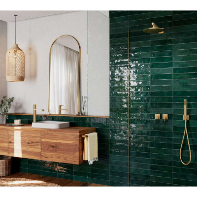 Плитка Ceramica Deseo Nairobi Green 7.5х30 см Плитка Ceramica Deseo Nairobi Green 7.5х30 см