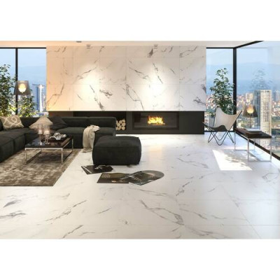 Керамограніт Almera Ceramica Qi9P560M Statuario 90x90 см Керамограніт Almera Ceramica Qi9P560M Statuario 90x90 см