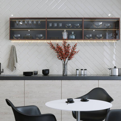 Плитка Golden Tile The Wall The Wall Білий 6L0051 10x30 см Плитка Golden Tile The Wall The Wall Білий 6L0051 10x30 см