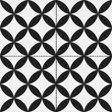 Керамограніт Almera Ceramica (Spain) Pris.Pre. Circle Black 45х45 см