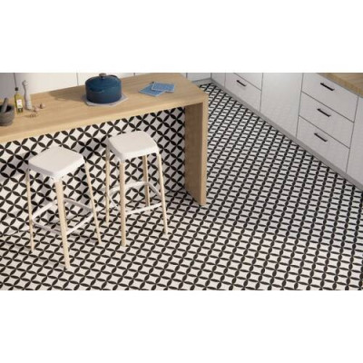 Керамогранит Almera Ceramica (Spain) Pris.Pre. Circle Black 45х45 см Керамогранит Almera Ceramica (Spain) Pris.Pre. Circle Black 45х45 см