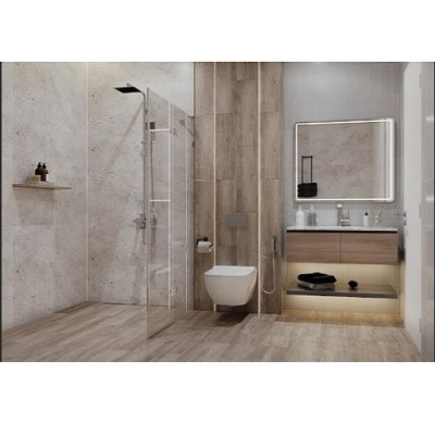 Керамограніт Ceramica Deseo Nectaris Бежевий NT1P10 20Х65 см