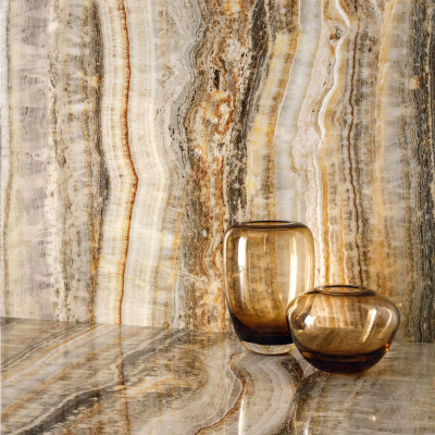 Керамограніт Florim Group 778840 Eccentric Luxe Caramel Glossy Ret 60x120 см