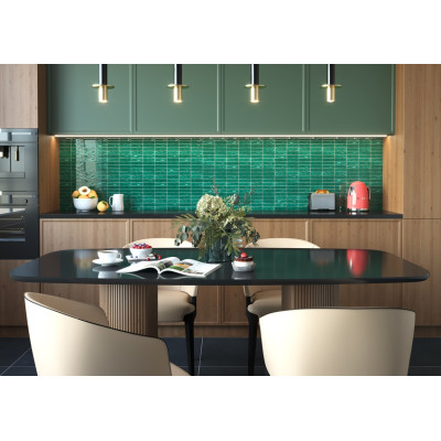 Плитка Ceramica Deseo Sticks emerald 20x20 см Плитка Ceramica Deseo Sticks emerald 20x20 см