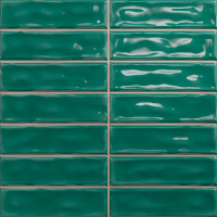 Плитка Ceramica Deseo Sticks emerald 20x20 см