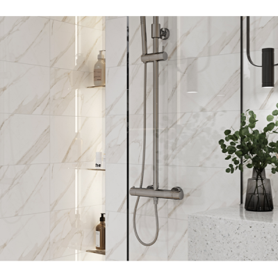 Плитка Cersanit Loren White Glossy 25x40 см Плитка Cersanit Loren White Glossy 25x40 см