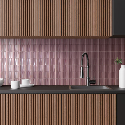 Плитка Monopole Ceramica Melody Bordeaux Brillo 20x20 см