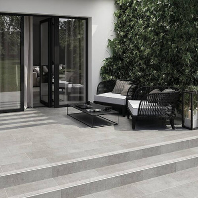 Ступень Cersanit Highbrook Grey Steptread 29,8x59,8 см Ступень Cersanit Highbrook Grey Steptread 29,8x59,8 см