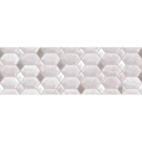 Плитка Ceramica Deseo Violeta Silver Decor 30х90см декор
