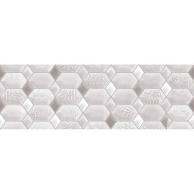 Плитка Ceramica Deseo Violeta Silver Decor 30х90см декор