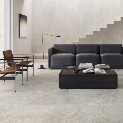 Керамограніт Italgraniti I Travertini TR0612 Travertino Grigio Cross Cut Sq. 120x120 см Керамограніт Italgraniti I Travertini TR0612 Travertino Grigio Cross Cut Sq. 120x120 см