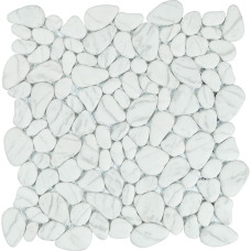 Мозаика Mozaico Lux V-Mos VL-425W White Stone Mosaic 28,5x28,5 см