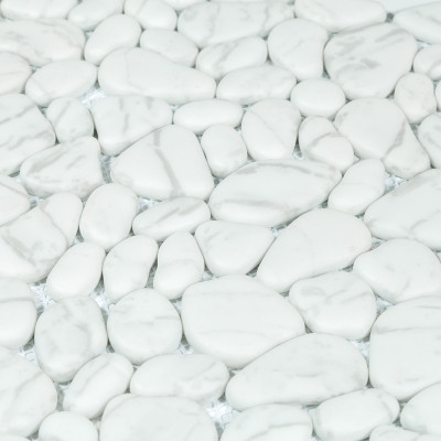 Мозаика Mozaico Lux V-Mos VL-425W White Stone Mosaic 28,5x28,5 см Мозаика Mozaico Lux V-Mos VL-425W White Stone Mosaic 28,5x28,5 см