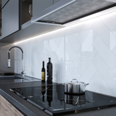 Плитка Golden Tile The Wall Plane Білий 6L0011 10x30 см