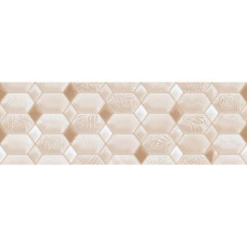 Плитка Ceramica Deseo Violeta Crema Decor 30х90см декор
