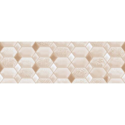 Плитка Ceramica Deseo Violeta Crema Decor 30х90см декор