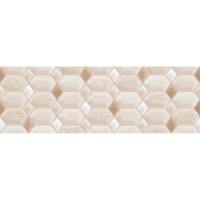 Плитка Ceramica Deseo Violeta Crema Decor 30х90см декор