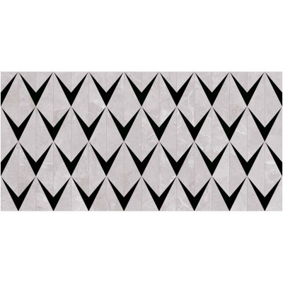 Плитка TENEZA LIGHT GREY INSERTO