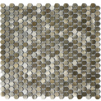 Мозаика Mozaico De Lux Cl-Mos CCLAYRK23027 Gold Mini Metal 30,4х32,2 см