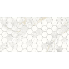 Плитка Golden Tile Sentimento Hexagon Білий Sn0151 30x60 см