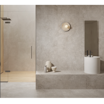HARMONY STONE CREAM MATT RECT