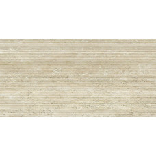 TR03BAR TRAV.BEIGE VEIN CUT RIBBED SQ. 120X60