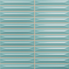 Плитка Ceramica Deseo Arrow Sky Brillo 1.5*10 20х20 см