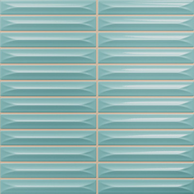 Плитка Ceramica Deseo Arrow Sky Brillo 1.5*10 20х20 см