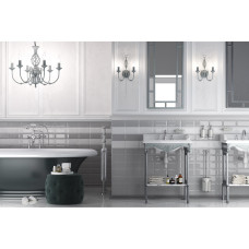 Плитка Golden Tile Metrotiles Сірий 462051 10x20 см