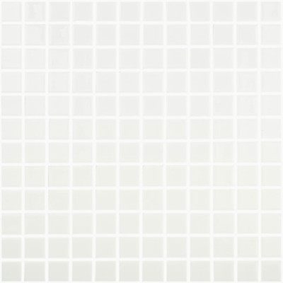 Мозаика Vidrepur 100 Liso Blanco Malla 31,5х31,5 см