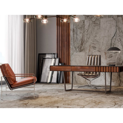 Керамогранит OPOCZNO PL+ Marble Skin Grey Mat 59,8х119,8 см