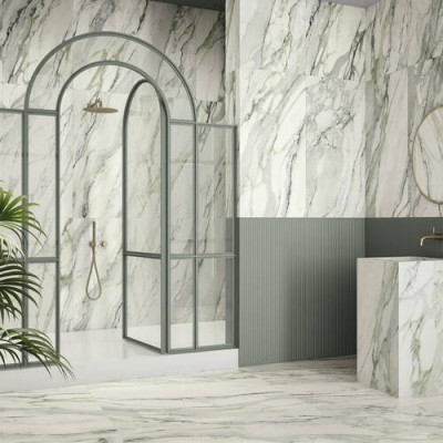 Керамограніт APE Arabescato Green Matt Rect 60x120 см Керамограніт APE Arabescato Green Matt Rect 60x120 см