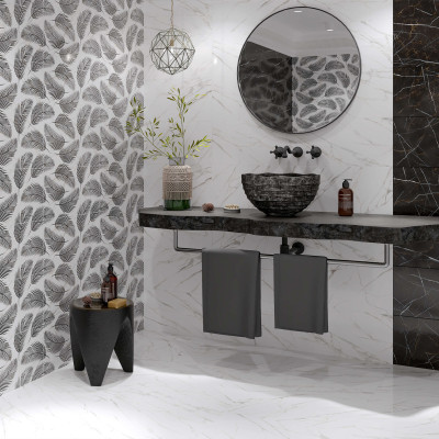 Плитка Golden Tile Nero E Bianco Білий NB0051 30х60 см Плитка Golden Tile Nero E Bianco Білий NB0051 30х60 см