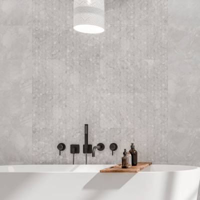 Плитка Golden Tile Gloria Flowers Сірий GL2151 30Х60 см Плитка Golden Tile Gloria Flowers Сірий GL2151 30Х60 см