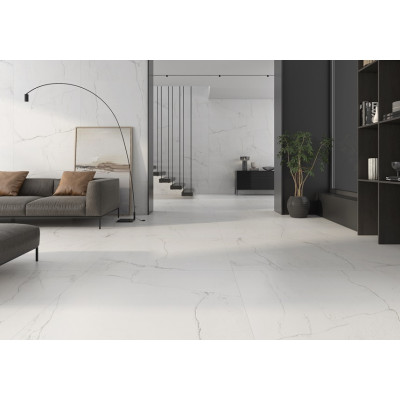 Керамический гранит Almera Ceramsca (Spain) Lab. Bianco Mare Bianco 120x120 см
