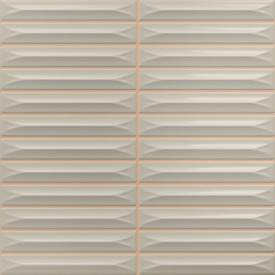 Плитка Ceramica Deseo Arrow Greige 1.5*10 20х20 см