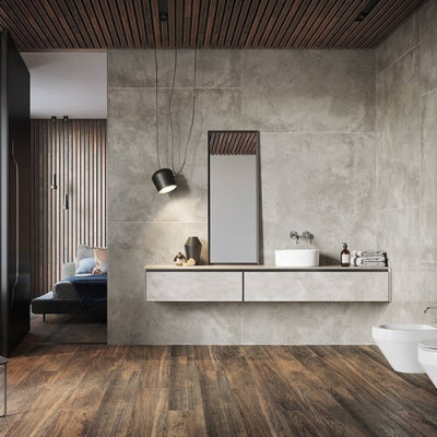 Керамограніт Opoczno Pl+ Quenos Light Grey 59,8x59,8 см Керамограніт Opoczno Pl+ Quenos Light Grey 59,8x59,8 см