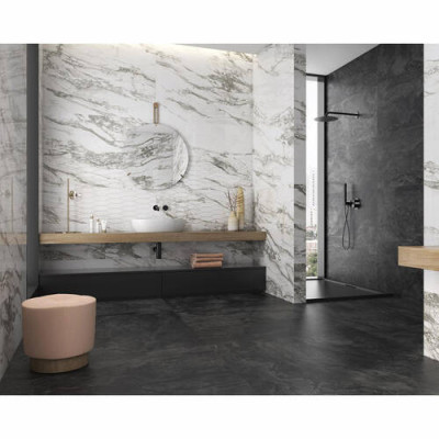 Керамогранит Pamesa Fiume Nero (Fam017/Compacglass Rect) 60х120 см Керамогранит Pamesa Fiume Nero (Fam017/Compacglass Rect) 60х120 см