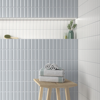 Керамограніт Mayolica Velvet White Mate 5x15 см Керамограніт Mayolica Velvet White Mate 5x15 см