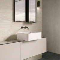 TR01BAR TRAV.BIANCO VEIN CUT RIBBED SQ. 120X60