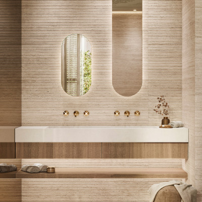 Плитка Porcelanosa 100362283 Line Taranto Marfil 59,6x150(A) см