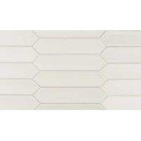 Плитка 5*25 Lanse White 27481