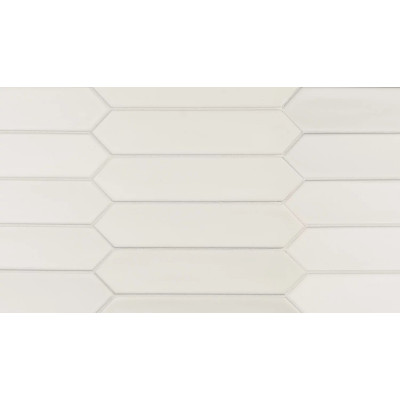 Плитка 5*25 Lanse White 27481