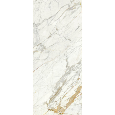 Плитка 120*278 Incanto Calacatta Michelangelo Glossy Rett R8Ng